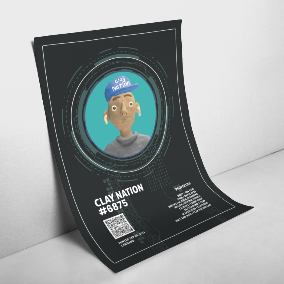 Touchable NFT Poster