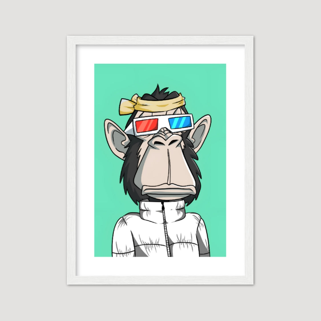 Touchable NFT Framed Poster