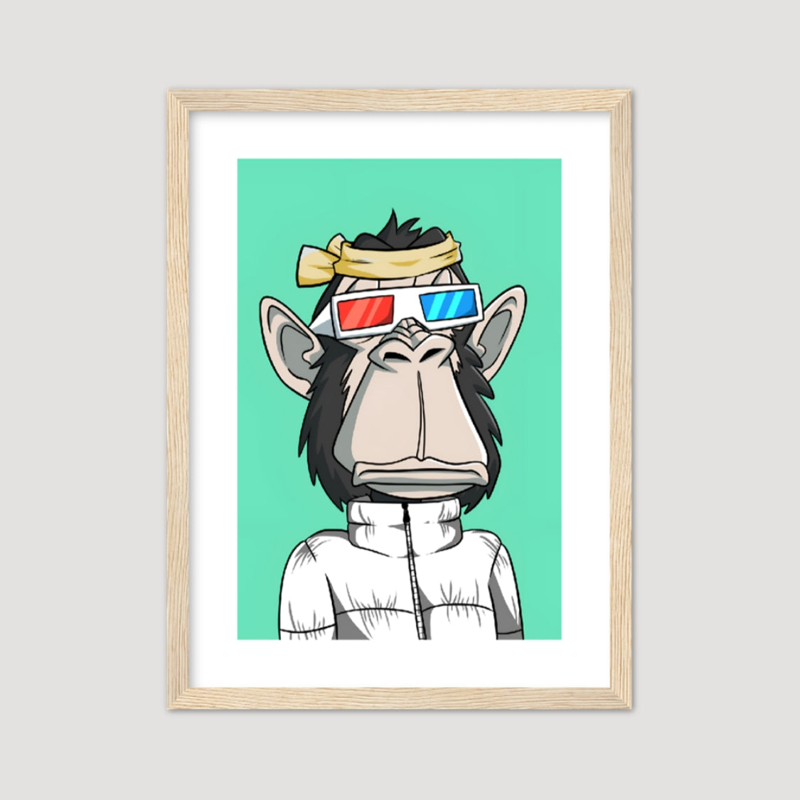Touchable NFT Framed Poster