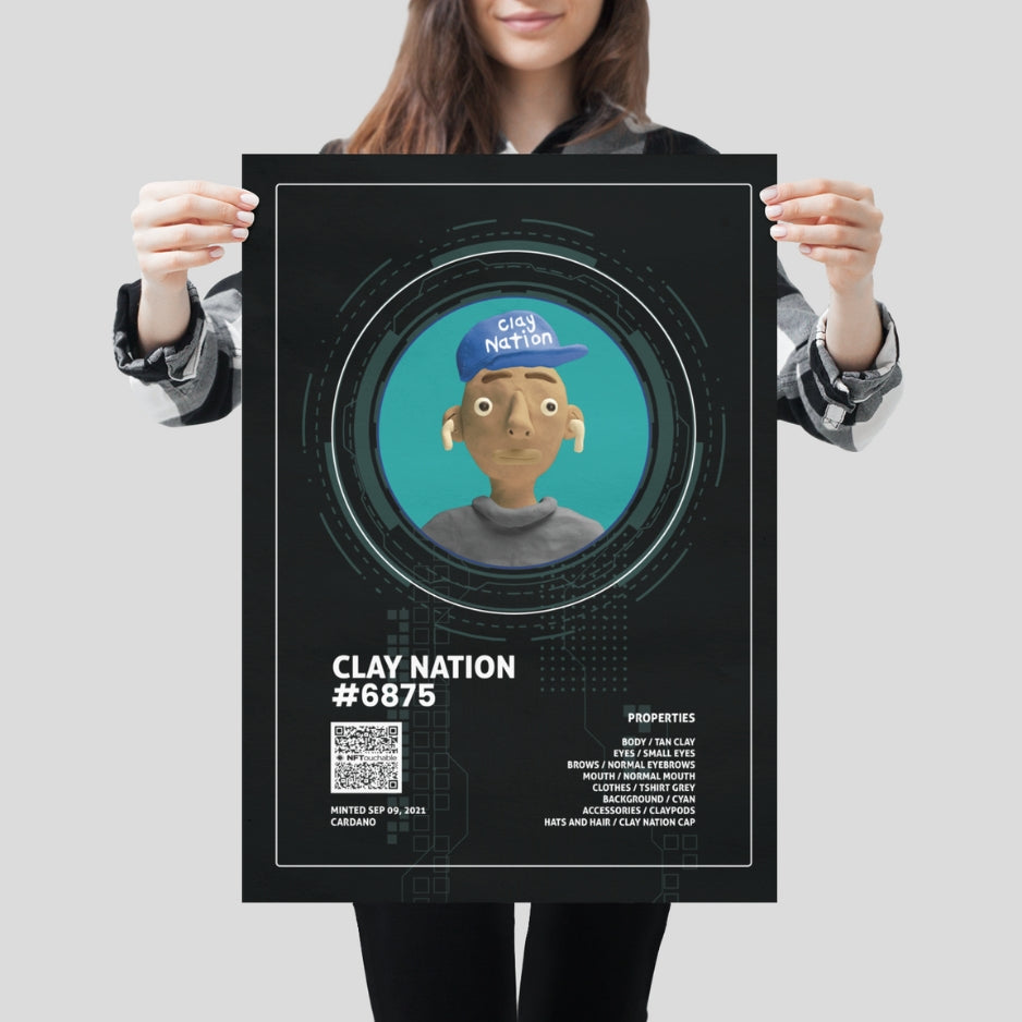 Touchable NFT Poster