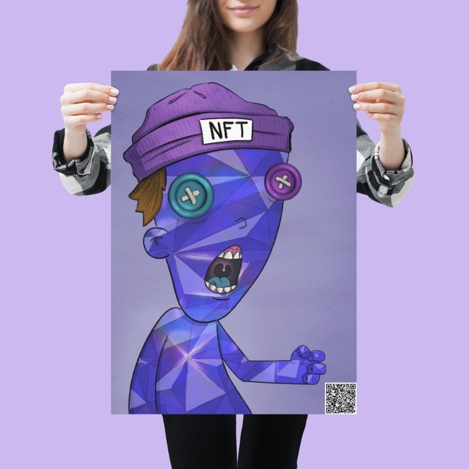 Touchable NFT Poster