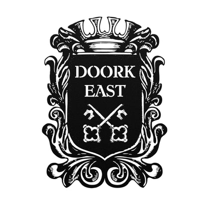 Doork East Metal Sign