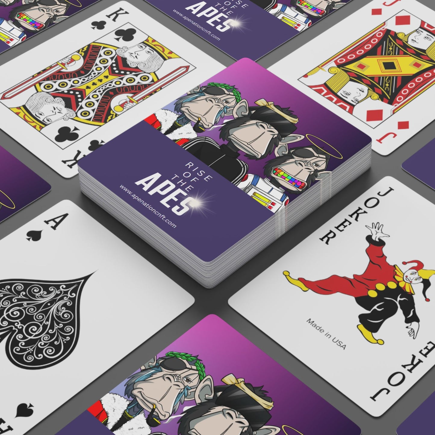 Ape Nation Poker Cards